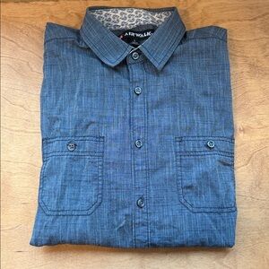 Airwalk Charcoal Grey Casual Shirt